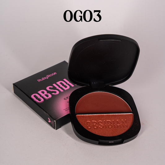 Obsidian Gemini Blush Duo