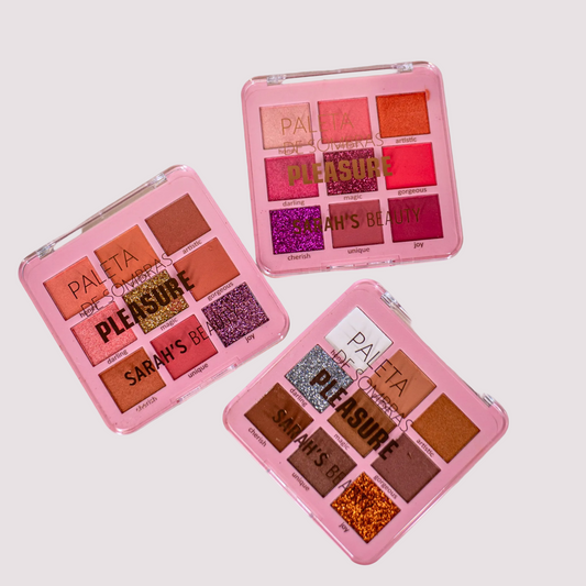 Paleta de Sombras Pleasure – Sarah's Beauty