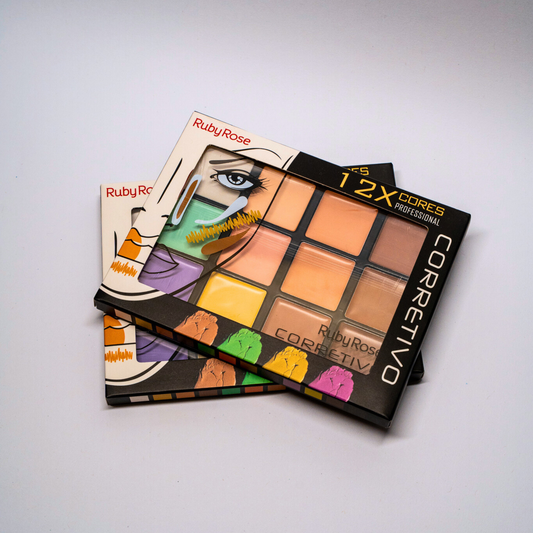 Paleta de Corretivo 12x Cores