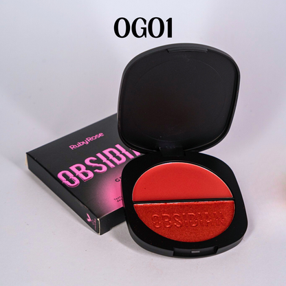 Obsidian Gemini Blush Duo