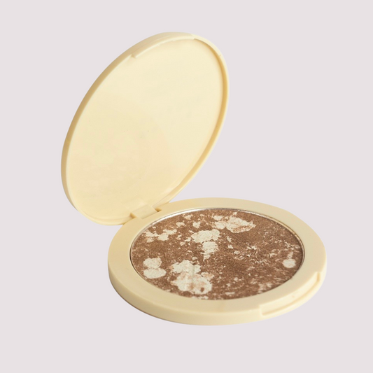 Bronzer E Iluminador Marmorizado - Glass Ruby Rose - Hbf16051