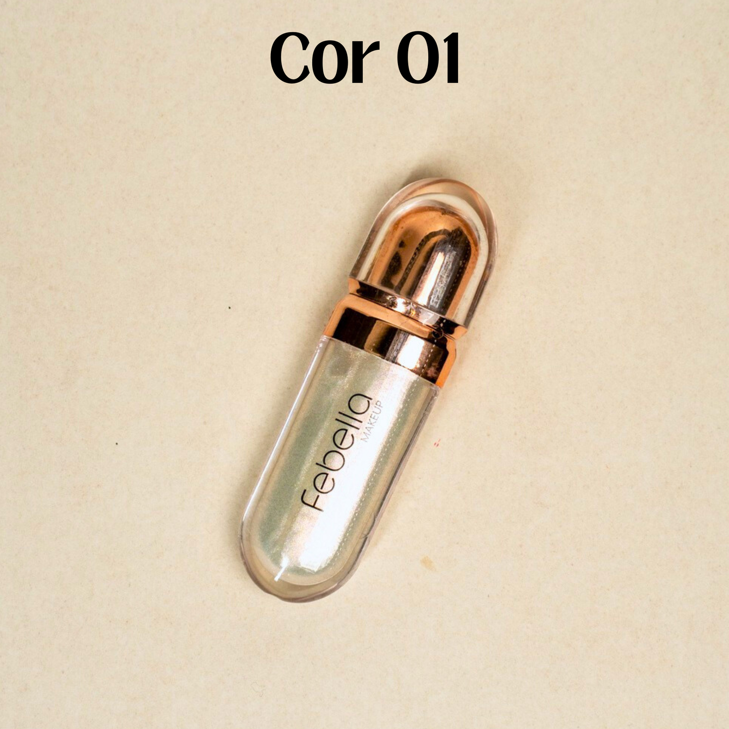 Gloss Labial Super Brilhante 3D