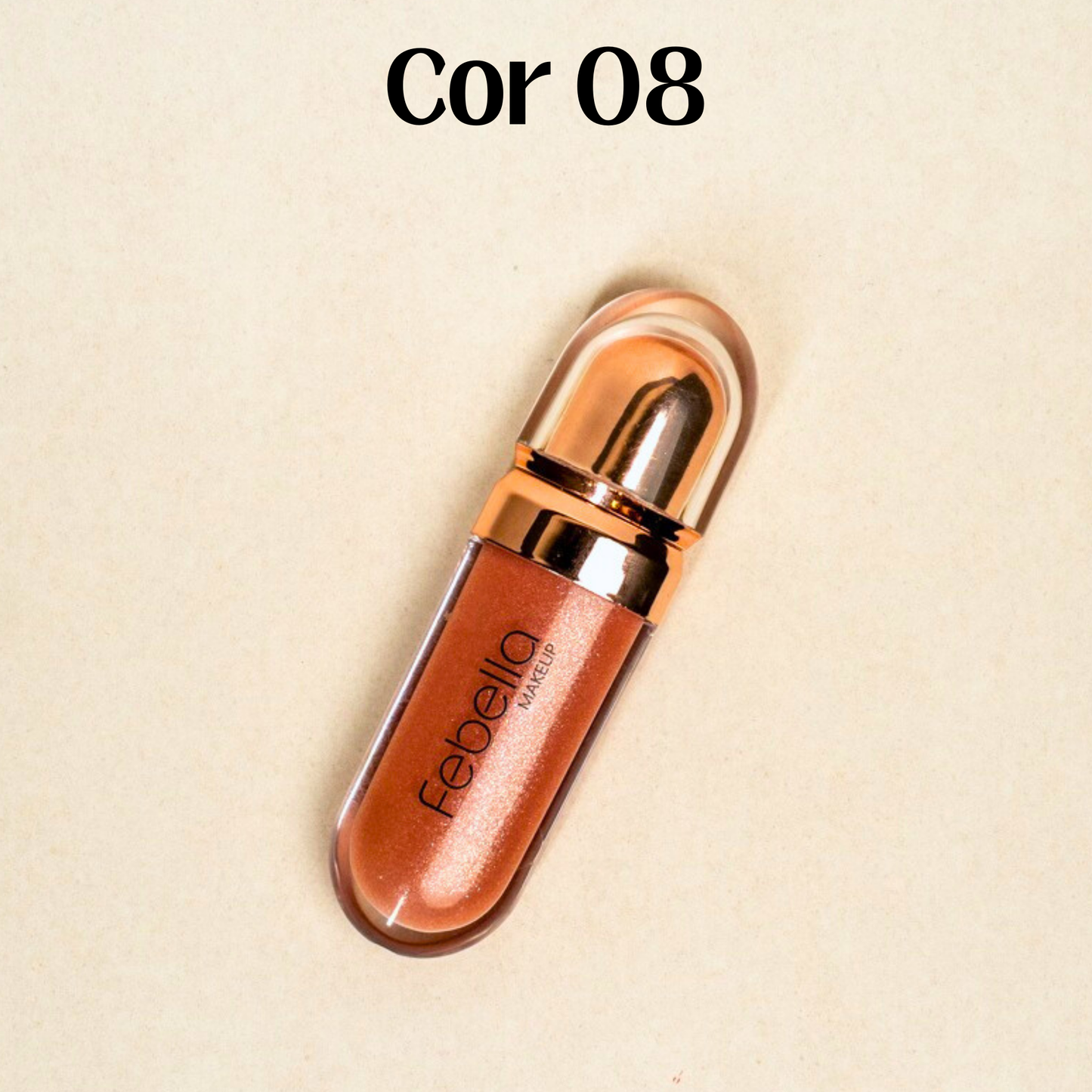 Gloss Labial Super Brilhante 3D