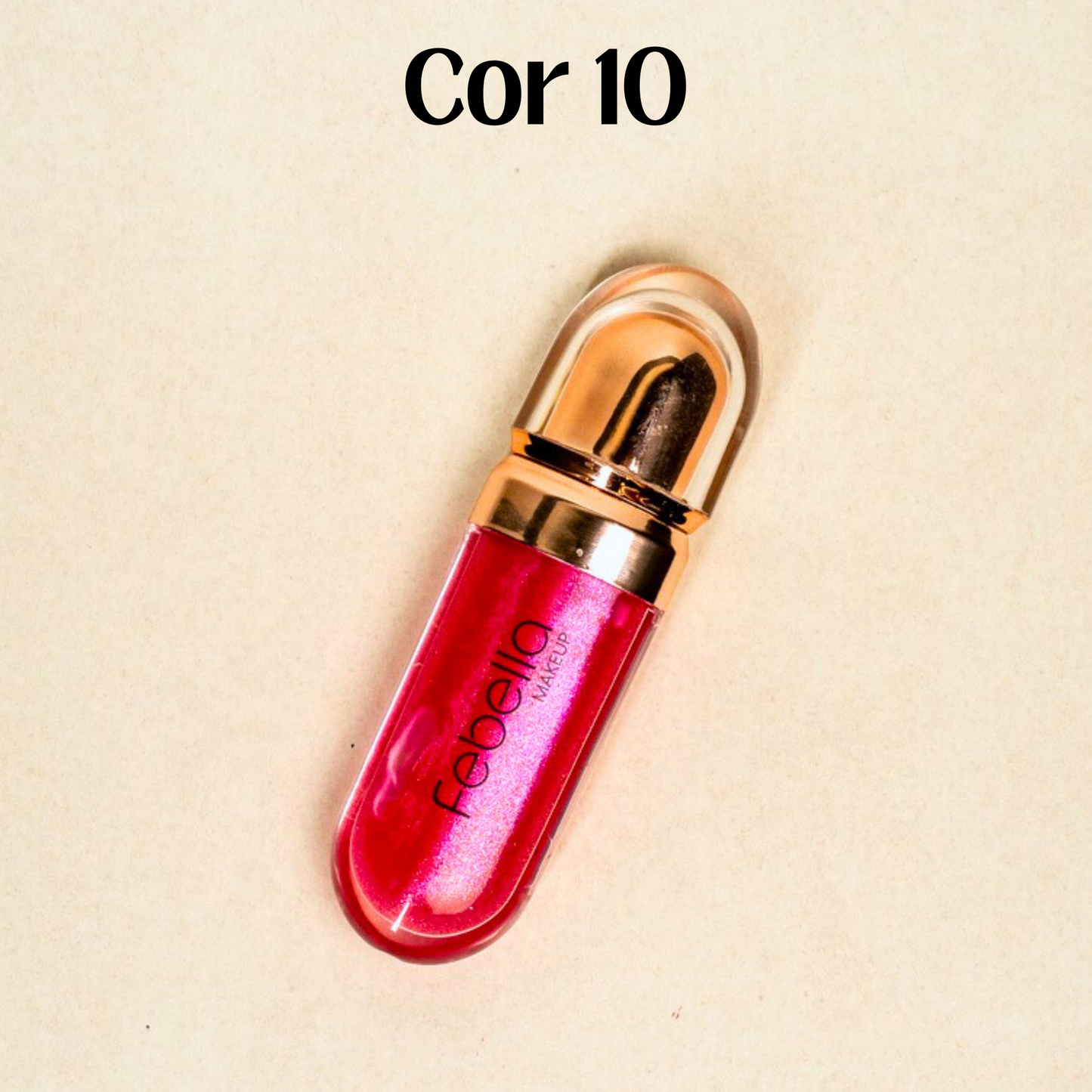 Gloss Labial Super Brilhante 3D