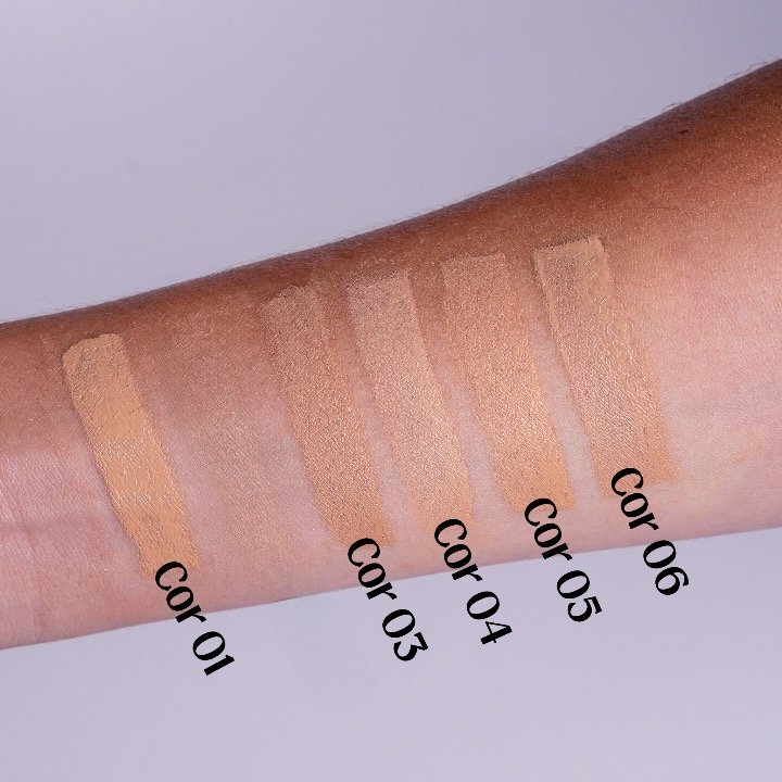 Base Facial Longa Duração