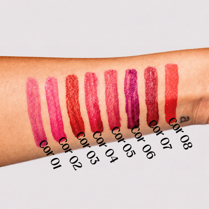 Lip Glitter Soft Bright Color