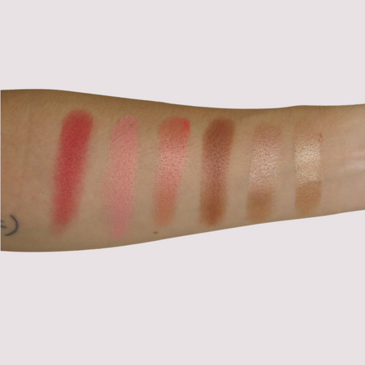 Paleta De Blush E Iluminador Flash Cheeks -  Ruby Rose