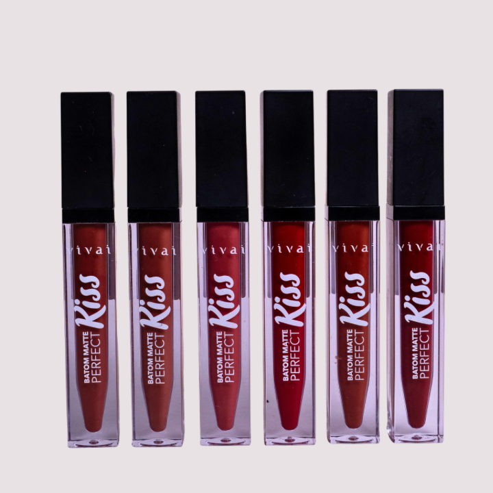 Batom Matte Perfect Kiss – Vivai