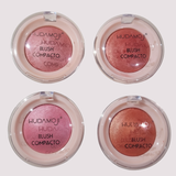 Blush Compacto - Hudamoji - Efeito Glow Natural