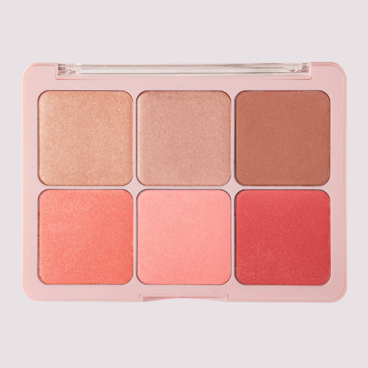 Paleta De Blush E Iluminador Flash Cheeks -  Ruby Rose