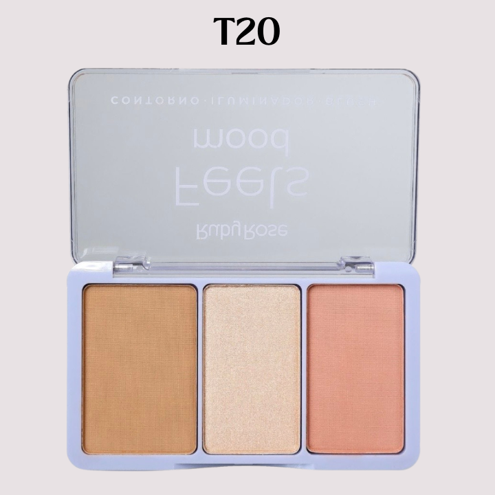 Paleta De Contorno Iluminador Blush - Ruby Rose