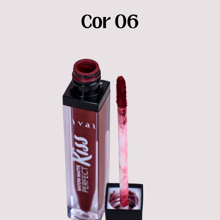 Batom Matte Perfect Kiss – Vivai